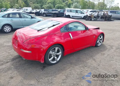 2008 Nissan 350Z Enthusiast из США, поврежденный, VIN JN1BZ34D98M704363